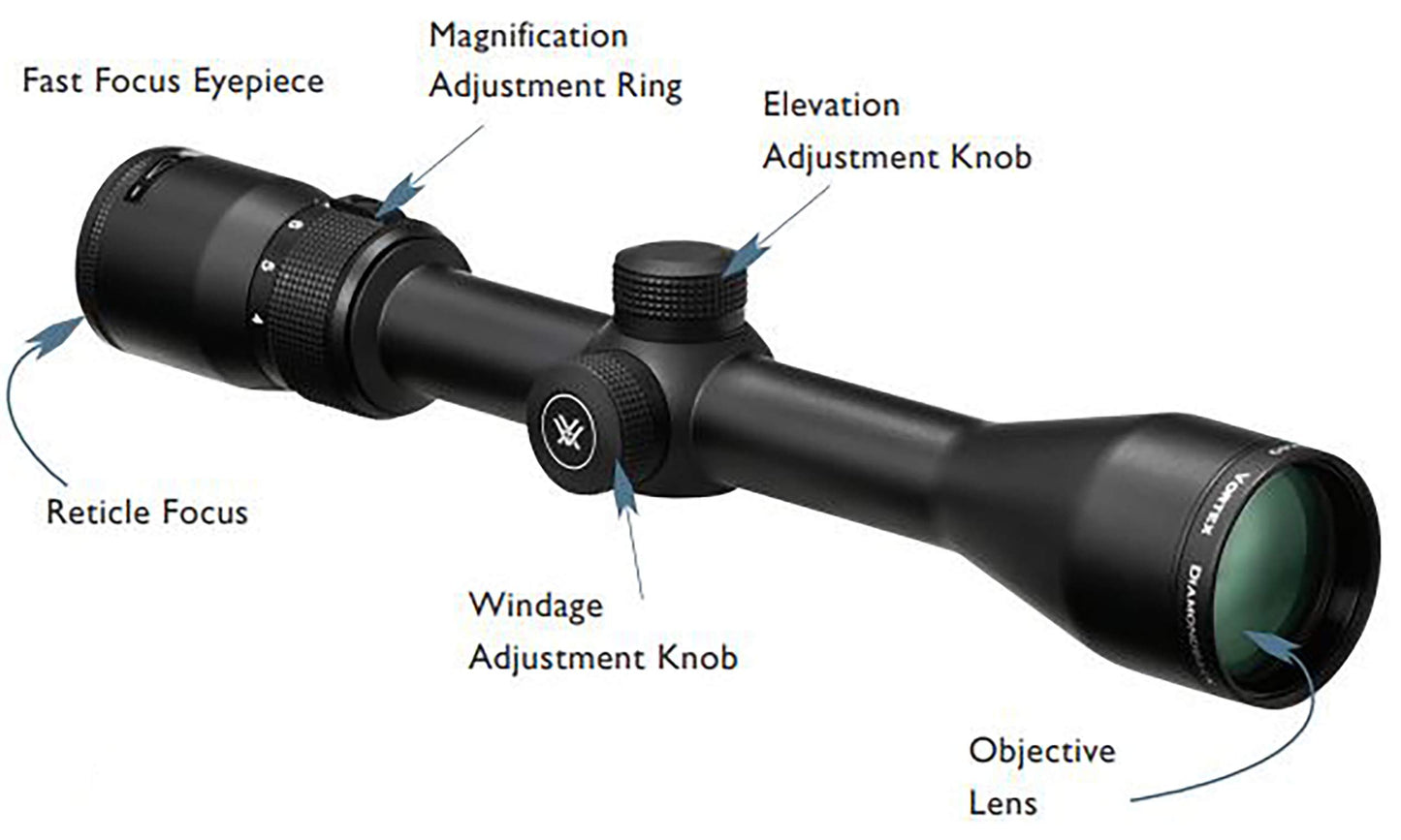 Vortex Diamondback 4-12×40 Dead-Hold BDC Rifle Scope