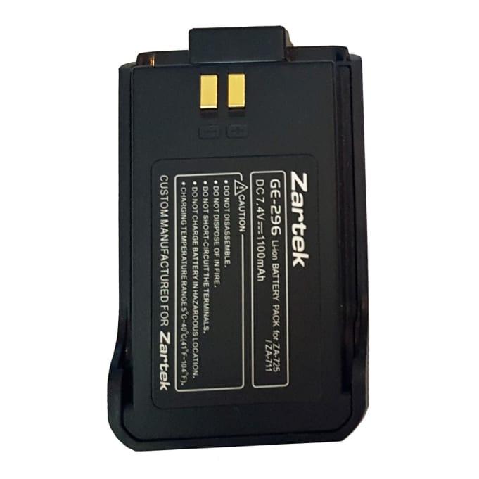 Zartek ZA-725 / ZA-711 Spare Li-ion Battery – 7.4V 1100mAh