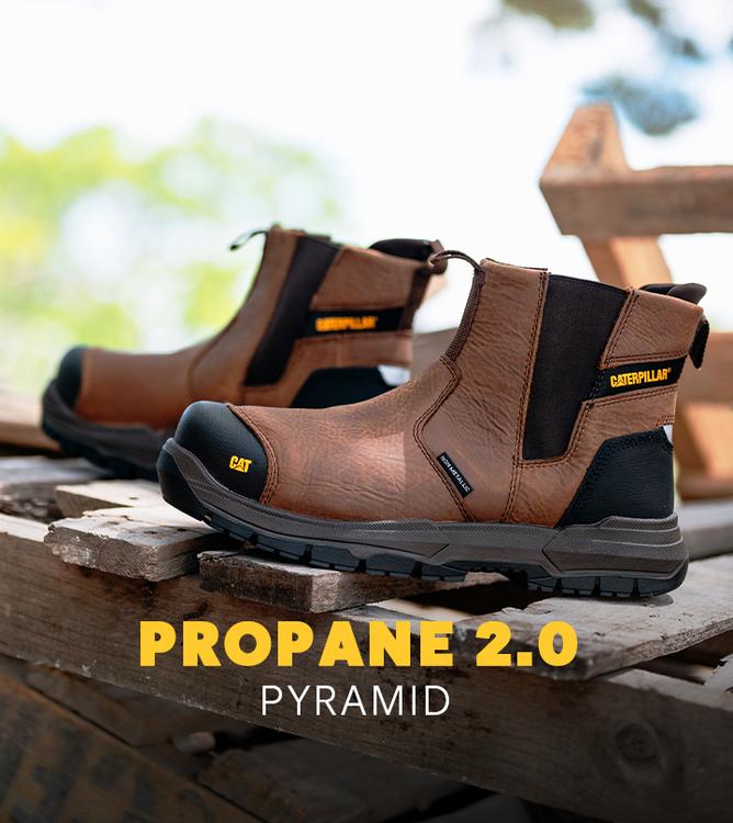 Caterpillar Propane Pyramid Steel Toe Men’s Work Boots