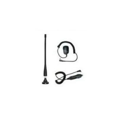Zartek ZA-758 Car External Antenna Kit – Magnetic Mount, Speaker Mic & Vehicle Charger