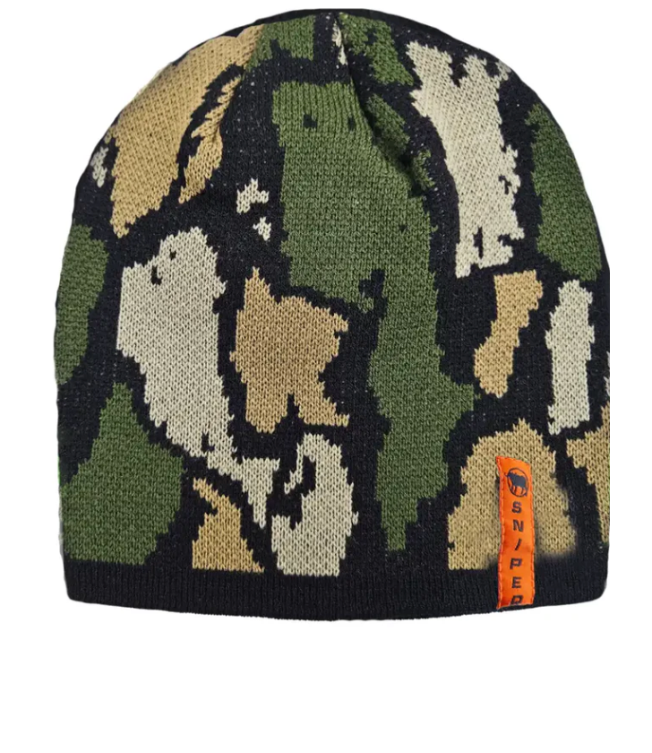 Sniper Africa Beanie – Bark Break Camo