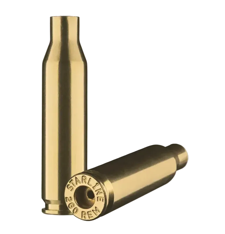 Starline .260 Remington Brass Cases (100 Pack)