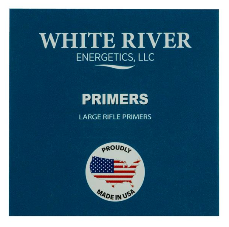 White River Energetics Large Rifle Primers (100 Pack)