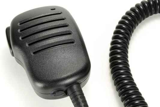 Zartek ZA-748 Single Pin Lapel Speaker Microphone – PTT Radio Mic