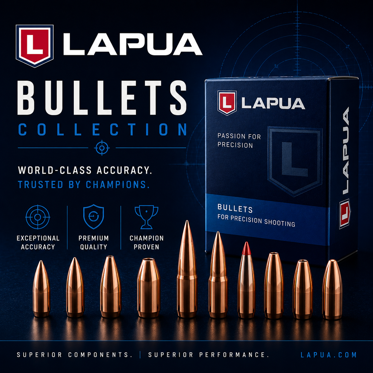 Lapua Bullet Heads