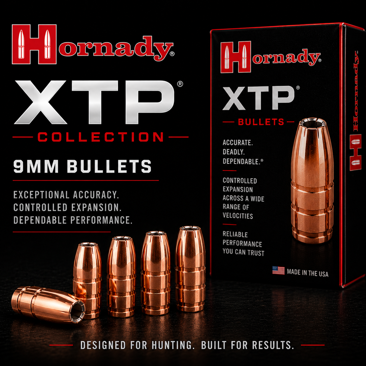 Hornady 9mm XTP