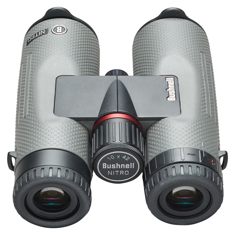 Bushnell Nitro 10×42 Gun Metal Grey Roof Binoculars