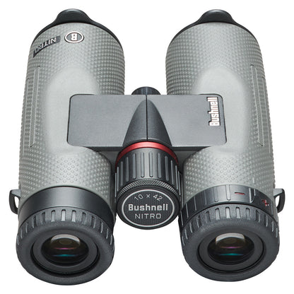 Bushnell Nitro 10×42 Gun Metal Grey Roof Binoculars