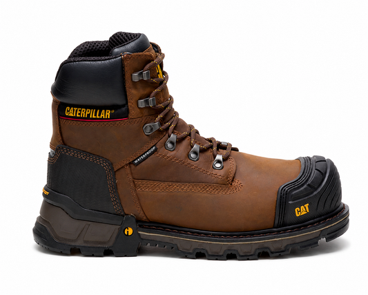 Caterpillar Excavator Dark Brown Men’s Work Boots