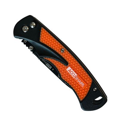 AccuSharp Replaceable Blade Razor Knife – 3.5" Stainless Steel