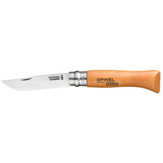 Opinel No.08 VRN Carbon 113080 – Carbon Steel Folding Knife