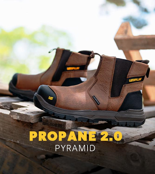 Caterpillar Propane Pyramid Steel Toe Men’s Work Boots