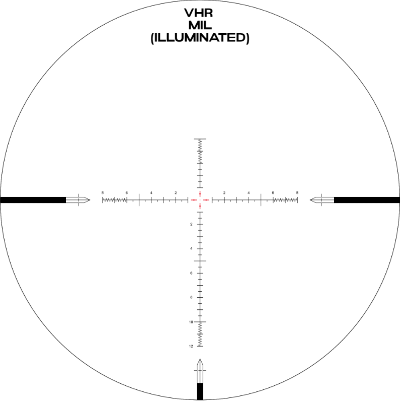 Arken SH-4J 6-24X50 FFP MIL – VHR Reticle