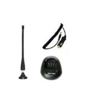 Zartek ZA-725 Car Kit – Magnetic Mount, UHF Antenna, Desktop & Vehicle Charger