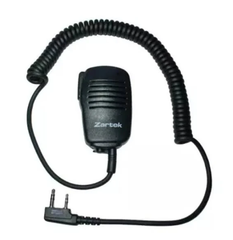 Zartek GE-259 Lapel Handheld Speaker Microphone