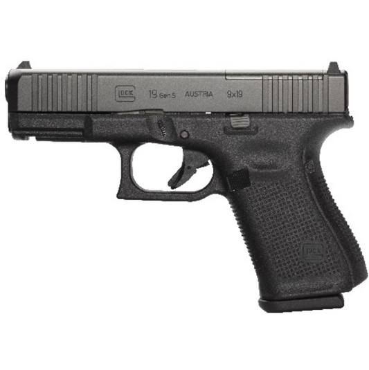 Glock 19 Gen5 MOS FS – 9mm Compact Pistol with Optic Ready Slide | Target Line East London (In-Store)