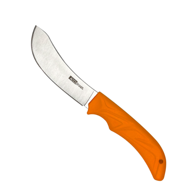 AccuSharp Butcher Knife – 4" Stainless Steel with Black Sheath