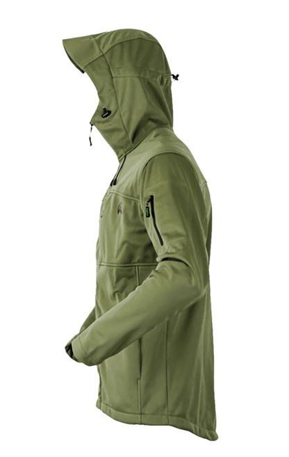 Ridgeline Ascent Softshell Jacket – Field Olive
