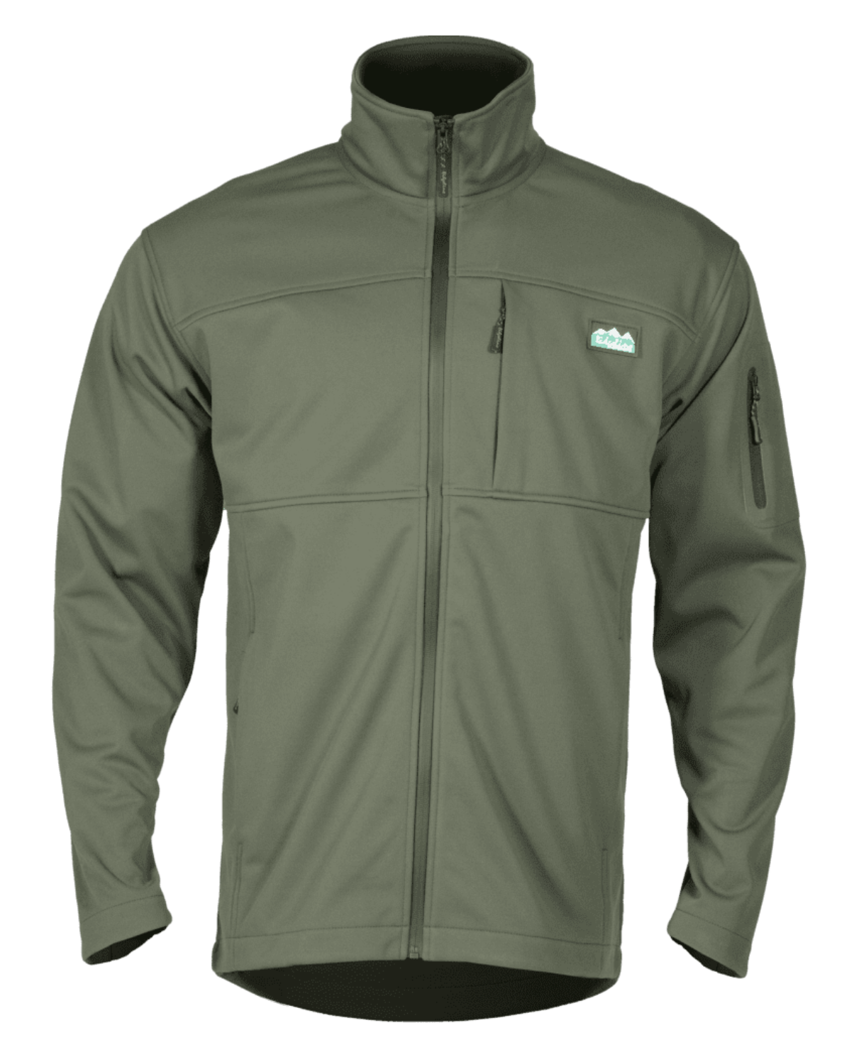Ridgeline Ascent Softshell Jacket – Dark Olive