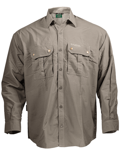 Ridgeline Quick Dry Long Sleeve Shirt – Olive