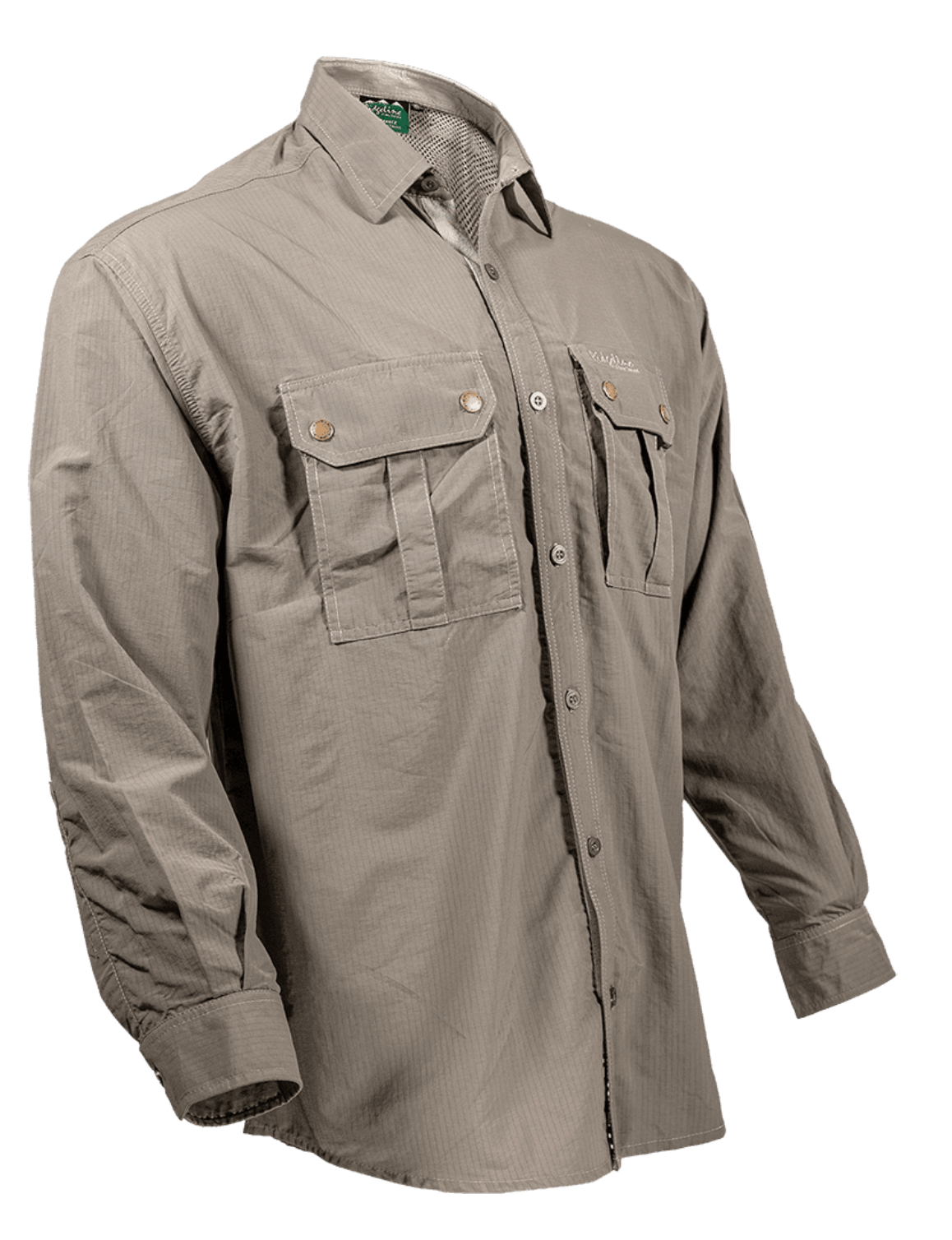 Ridgeline Quick Dry Long Sleeve Shirt – Olive
