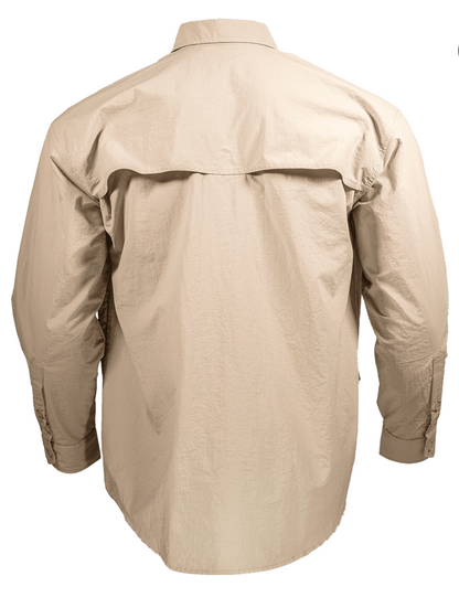 Ridgeline Quick Dry Long Sleeve Shirt – Stone