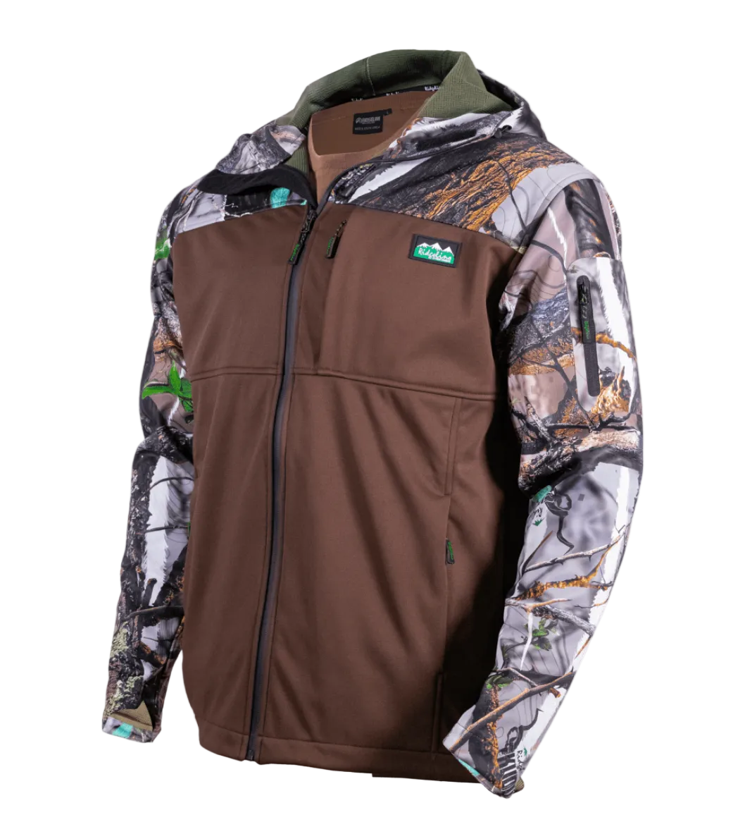 Ridgeline Ascent Softshell Jacket – Kudu Camo/Brown
