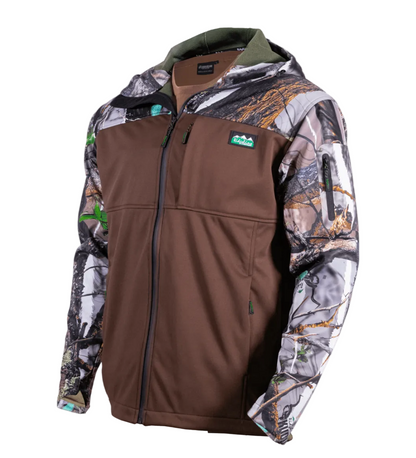 Ridgeline Ascent Softshell Jacket – Kudu Camo/Brown