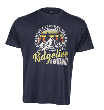 Ridgeline Adventure T-Shirt – Black