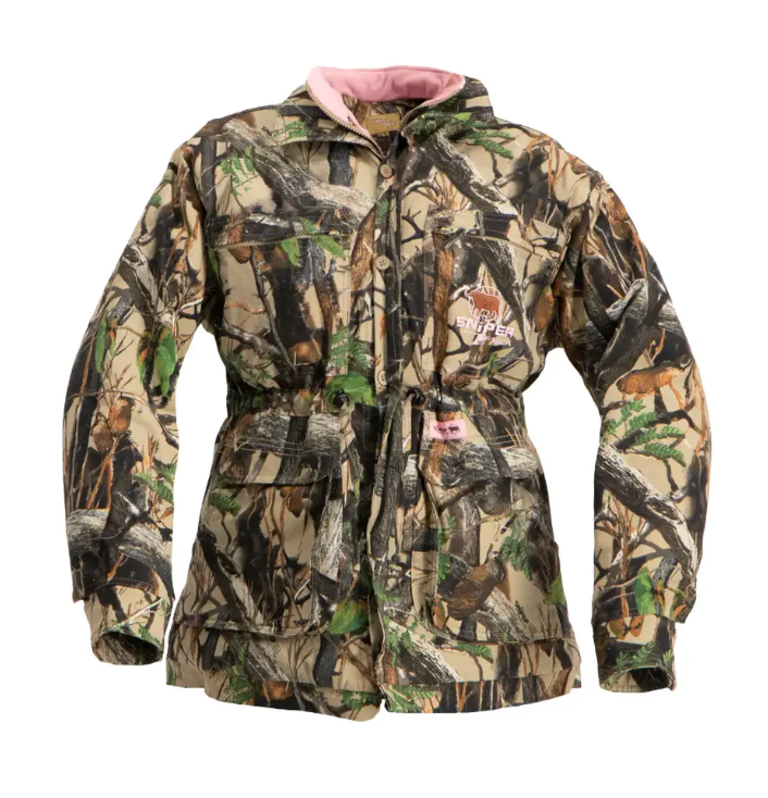 Sniper Africa Ladies Hunting Parka Jacket – 3D/Pink