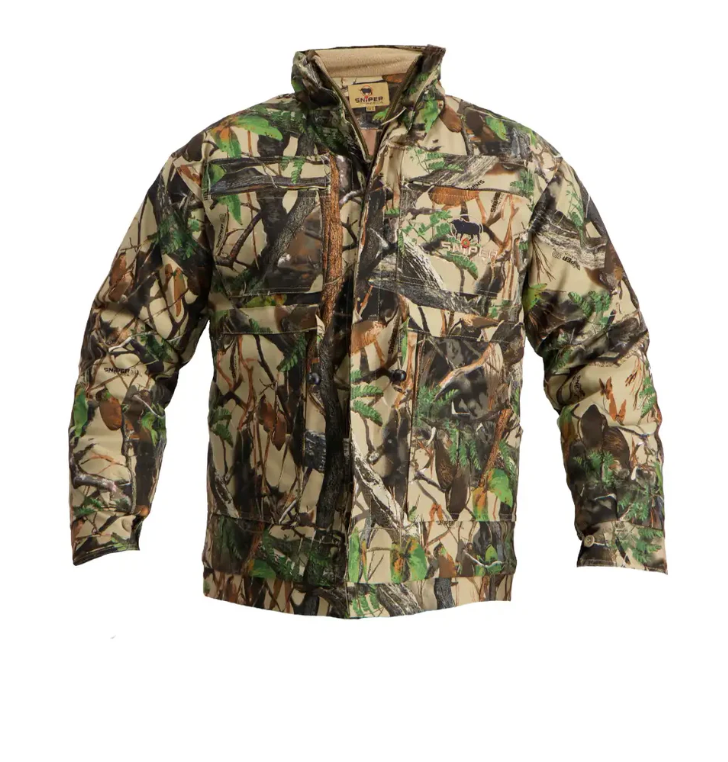 Sniper Africa Youth Hunting Camouflage Parka Jacket – 3D