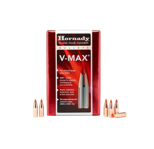 Hornady V-MAX .224 Cal 40gr Bullets (100 Pack)