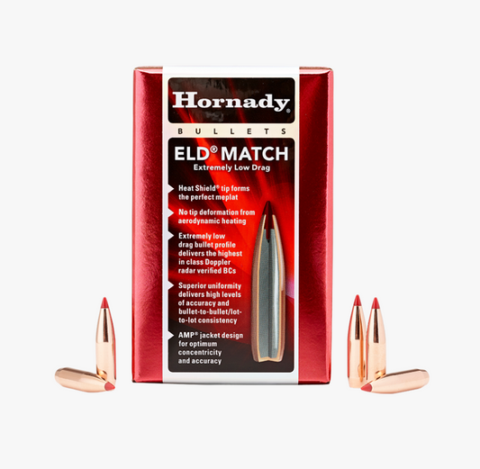 Hornady ELD® Match .264 Cal 147gr Bullets (100 Pack)