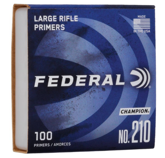 Federal Champion Large Rifle Primers (100 Pack)
