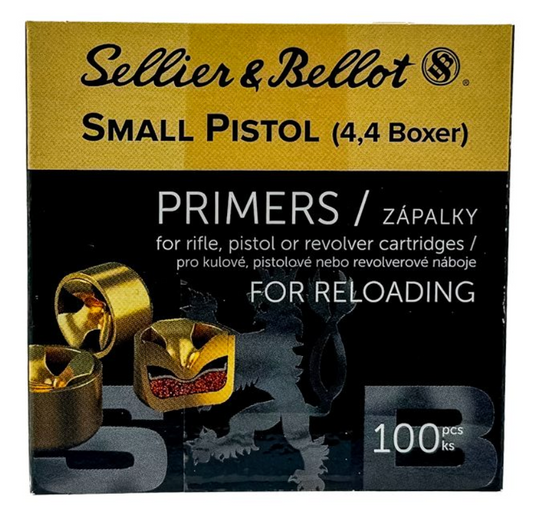 Sellier & Bellot Small Pistol Primers (100 Pack)
