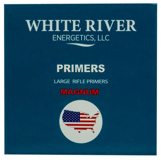 White River Energetics Large Rifle Magnum Primers (100 Pack)