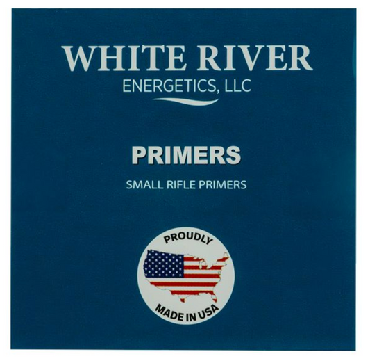 White River Energetics Small Rifle Primers (100 Pack)