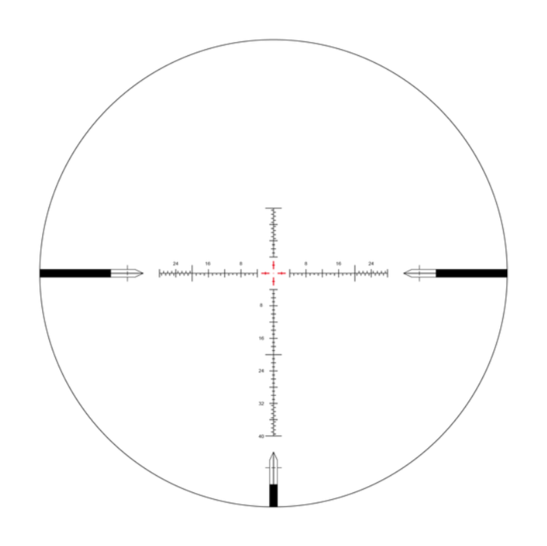 Arken EPL4 6-24×50 FFP MOA VHR Illuminated Reticle with Zero Stop – 30mm Tube