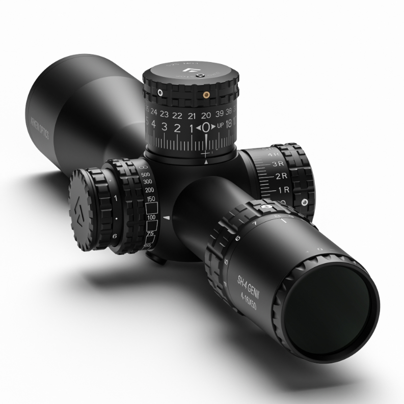 SH4 4-16X50 GEN2 FFP MOA VPR Illuminated Reticle with Zero Stop – 34mm Tube