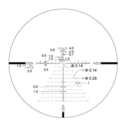 SH4 4-16X50 GEN2 FFP MOA VPR Illuminated Reticle with Zero Stop – 34mm Tube