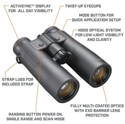 Bushnell Fusion X 10x42 Range finding Binoculars