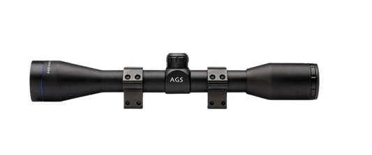 AGS Cobalt 4X40 Scope 1" HMD 3/8 Mnts