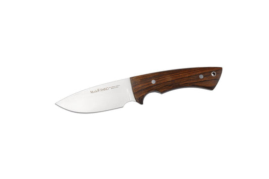 Muela Rhino-10R Fixed Blade Hunting Knife – Stainless Steel with Leather Sheath