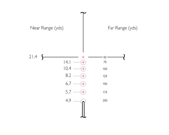 Hawke Vantage 3‑9×40 Rimfire .22LR Riflescope