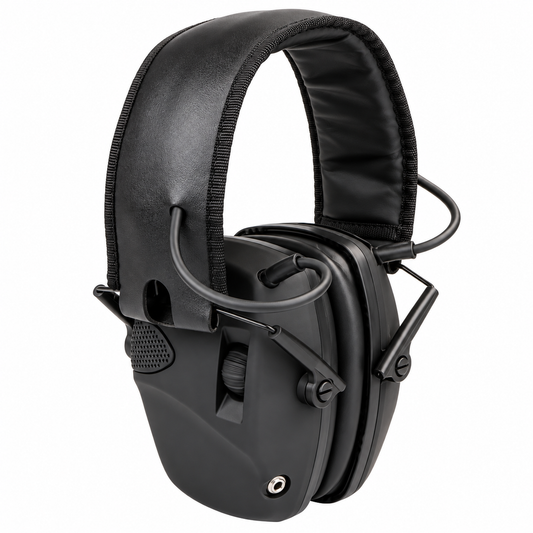Tacband EMA01BK black electronic shooting earmuffs