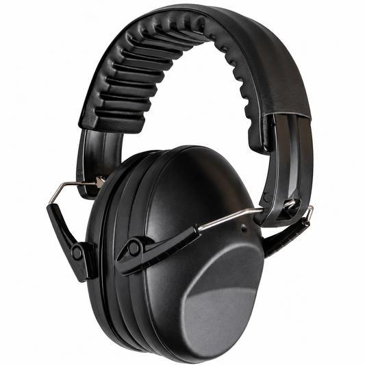 Tacband EMP03 foldable shooting earmuffs with adjustable padded headband